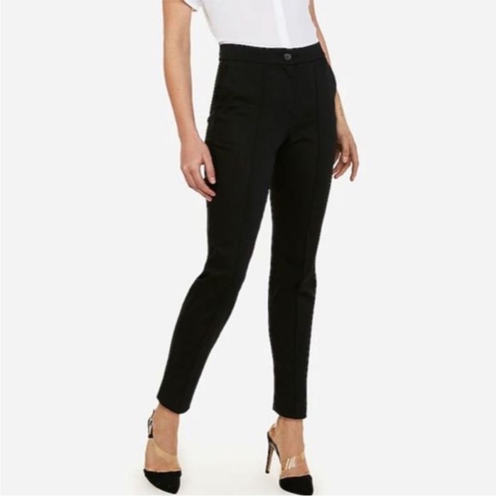 NWT Express High Rise Seamed Ankle Pants size 4 in Black